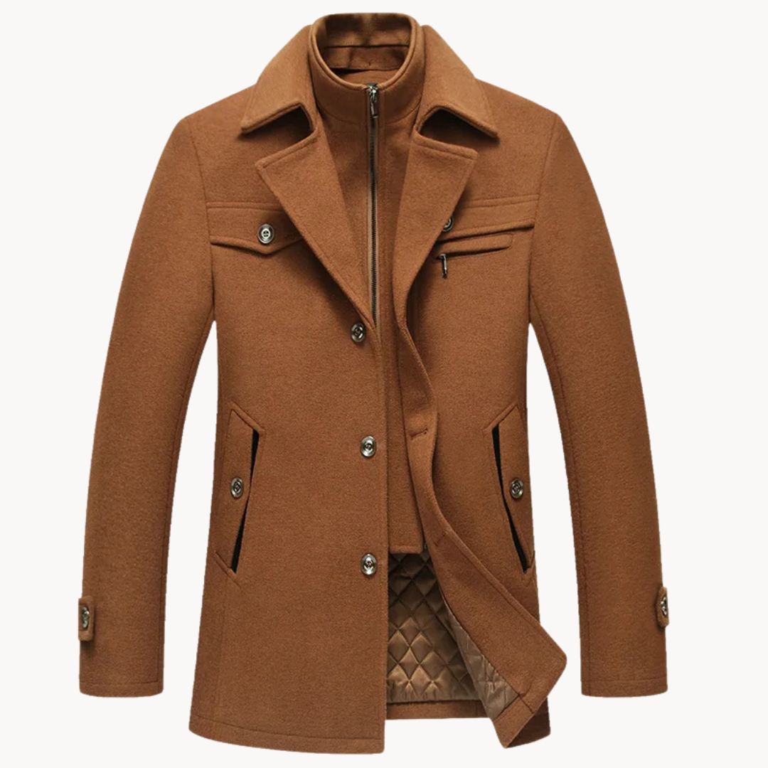 VINCE | WOOL BLEND COAT