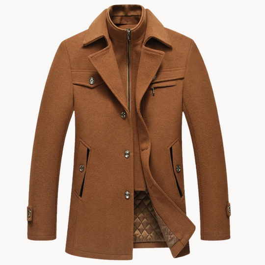 VINCE | WOOL BLEND COAT