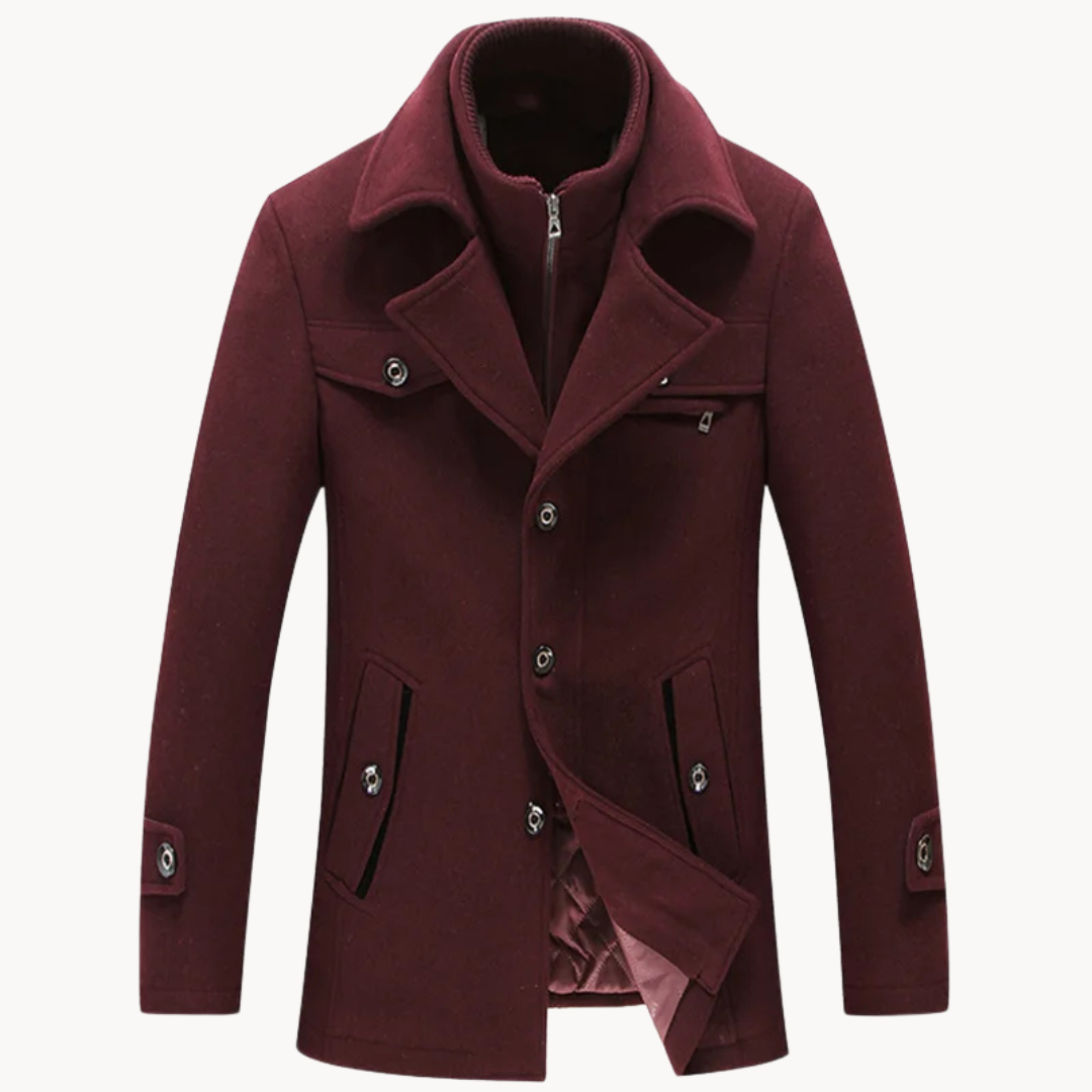 VINCE | WOOL BLEND COAT