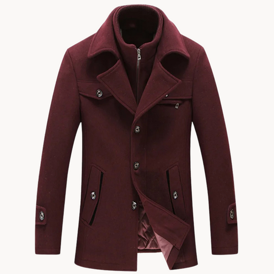VINCE | WOOL BLEND COAT