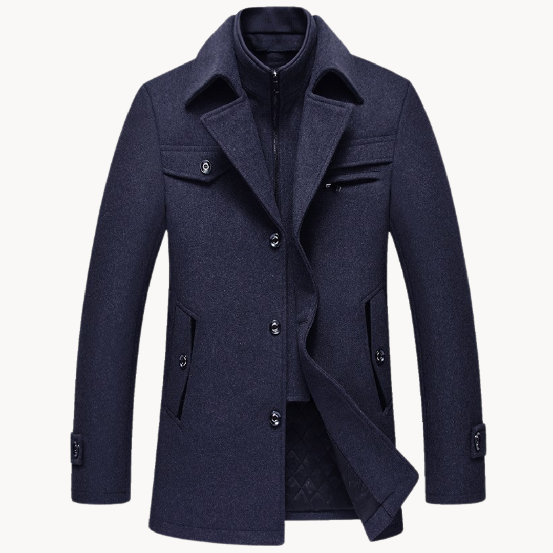 VINCE | WOOL BLEND COAT