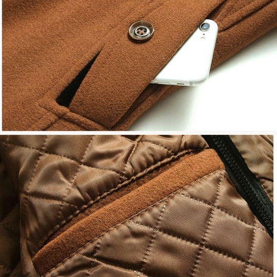 VINCE | WOOL BLEND COAT